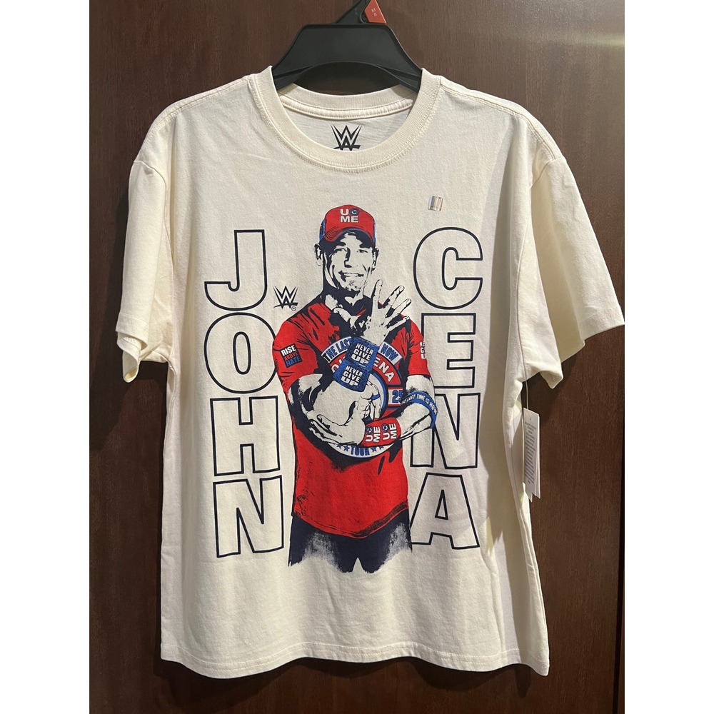 John Cena Boys Graphic Tee with Short Sleeves, Size M